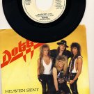 DOKKEN Heaven Sent Promo 45 with PS