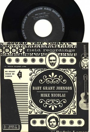 BABY GRANT JOHNSON & MIKE NICOLAI 4 song EP Field Recordings
