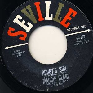 MARCIE BLAINE Bobby's Girl / A Time To Dream 45 SEVILLE