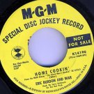 ERIC BURDON AND WAR Home Cookin' MGM Promo 45