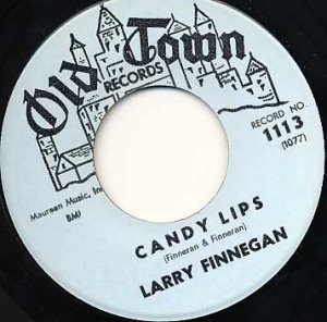 LARRY FINNEGAN Dear One / Candy Lips 45 Old Town Records
