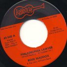 ROSE MADDOX Philadelphia Lawyer / Sally Let Your Bangs Hang Down 45 Arhoolie Records