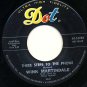 WINK MARTINDALE Three Steps To The Phone / Man Needs a Woman 45 DOT