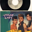 STRAY CATS Rock This / You Can't Hurry Love 45 with PS