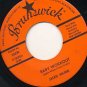 JACKIE WILSON Baby Workout / I'm Going Crazy 45 Brunswick