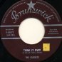 THE CRICKETS Buddy Holly - Think It Over / Fool's Paradise  45 Brunswick
