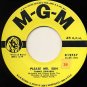 TOMMY EDWARDS Please Mr. Sun /The Morning Side Of The Mountain 45 MGM