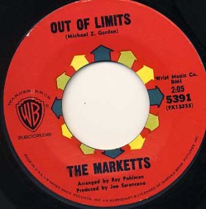 THE MARKETTS Our Of Limits / Bella Delana 45 WB
