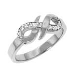 Sterling Silver CZ Ring