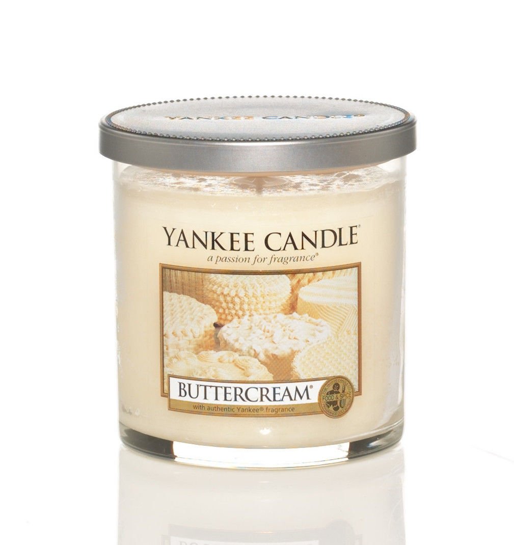 Yankee Candle Buttercream 7 Ounce Single Wick Small Jar Tumbler Candle