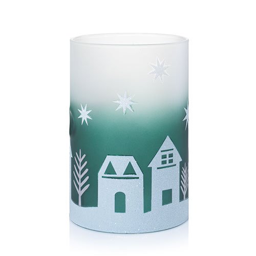 Yankee Candle Winter Village Double Tea Light Candle Holder