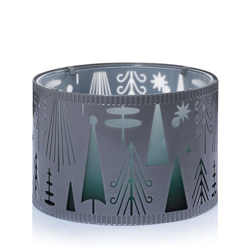 Yankee Candle Stainless Steel Winter Wonderment Jar Shade