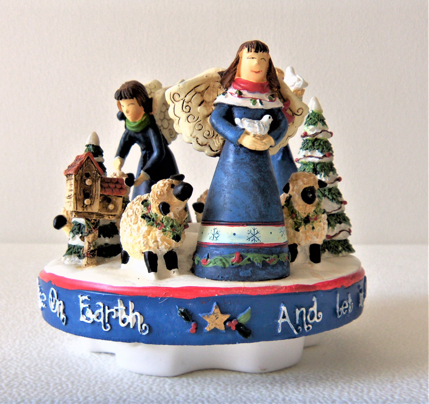 Old Virginia Peace On Earth Candle Capper