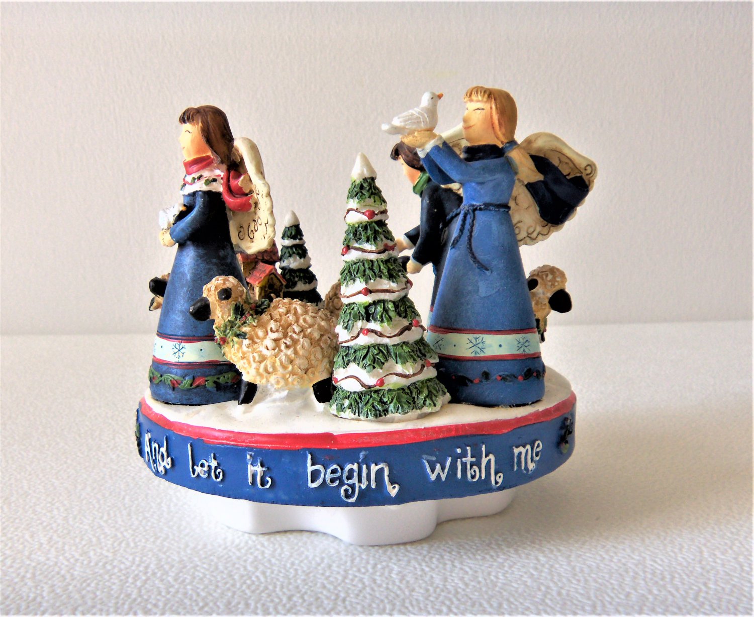 Old Virginia Peace On Earth Candle Capper