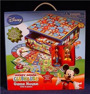New Mickey Mouse Clubhouse Game House with 8 Games!!!