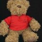 Hallmark #1 Dad Soft Plush Teddy with Red Polo Shirt