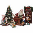 Living Home Exquisite Porcelain 8 Piece Christmas Set