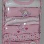 babyGear Tagless Girls BodySuits 6 pack Baby Infant Layette