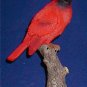 Decorative Christmas Cardinals on a Wall Mountable Bird House