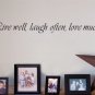 Vinyl Wall Art Decor "Home is where your story begins."