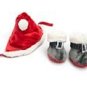 Gund Christmas Baby Booties and Hat Gift Set fits 0-6 Months