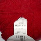 GGH Muench Merino Soft Superwash Wool Yarn 7 Red Loom Knit Crochet
