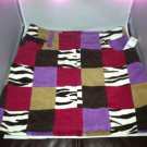 Talbots Kids Girls Corduroy Skirt Zebra Patch Work Stretch NEW $42 sz 14