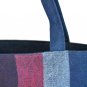 Set Large Tote Canvas with Cosmetic Pouch Shoulder Bag Shopping Travel Tote Bag Eco-Friendly - RED