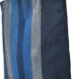 Set Large Tote Canvas + Cosmetic Pouch Shoulder Bag Shopping Travel Tote Bag Eco-Friendly - BLUE