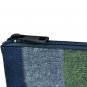 Set Large Tote Canvas + Cosmetic Pouch Shoulder Bag Shopping Travel Tote Bag Eco-BAG  - LT. GREEN