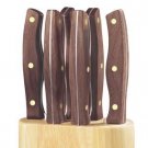Chicago Cutlery Walnut Signature Forged 7-Pc Steak Block Set