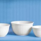 CorningWare French White 3-Pc Bowl Set