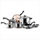 Paula Deen Signature 12-piece Stainless Steel Cookware Set