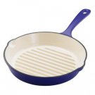 Rachael Ray 11" Round Deep Grill Pan - Cast Iron