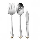 Oneida Bridal Golden Juilliard 3pc Serving Set