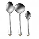 Oneida Bridal Golden Juilliard 3pc Hostess Set