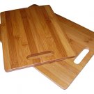 2 PIECE VALENCIA BAMBOO CUTTING BOARD SET