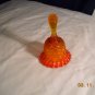 Fenton Red Bell - Daisy/Button Pattern