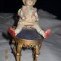 Antique Bisque Doll - 5 1/2" Movable Arms & Legs