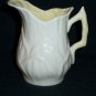 Belleek Ireland Lily Pattern Mini Creamer / Third Green