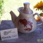 Red Wing Pottery Collector's Society 2006 Round Up Teapot,Tea Pot