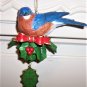 2005 Danburry Mint A Bluebird Visit Christmas Onament w/Box