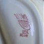 RED WING POTTERY LUPINE LG DEVIDED VEGGIE BOWL,1950'S