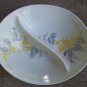 RED WING POTTERY LUPINE LG DEVIDED VEGGIE BOWL,1950'S