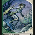 Magic MTG Promo Token Green/White Elf Warrior Shadowmoor