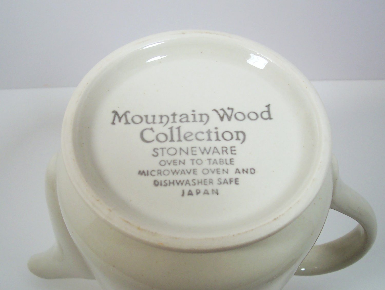 Mountain Wood Collection Stoneware Coffee Pot with Lid 6 cup Japan Tea