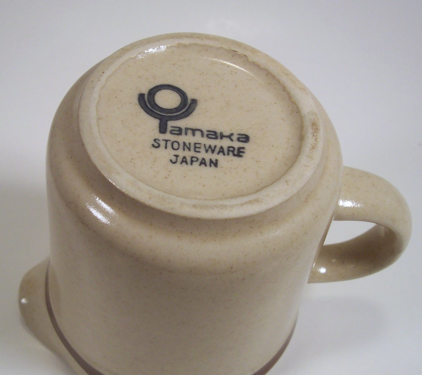 Yamaka Stoneware Cream Pitcher Made in Japan