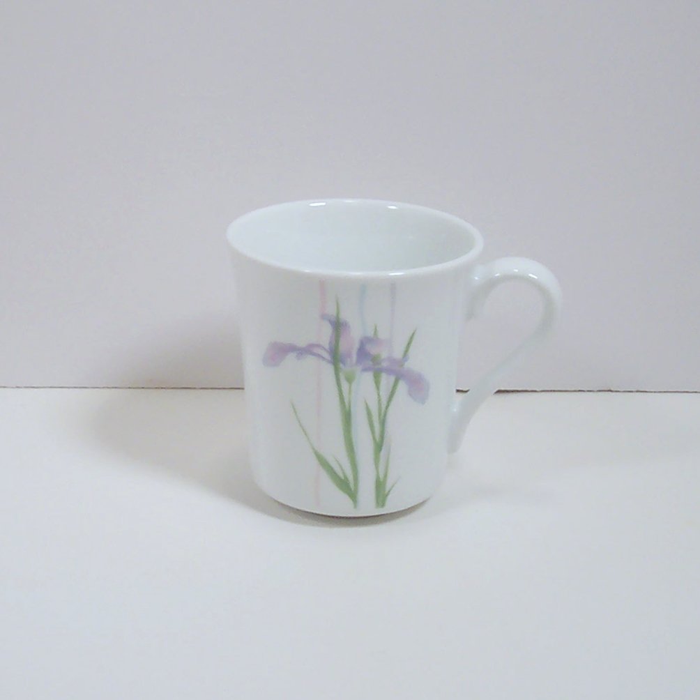 Corelle Shadow Iris Cup Mug 3 1/2" Corning Microwave Safe USA Excellent
