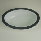 Noble Excellence Stratus Green Oval Vegetable Bowl Like New