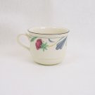 Lenox Chinastone Poppies On Blue cup Microwave Safe Excellent Condition